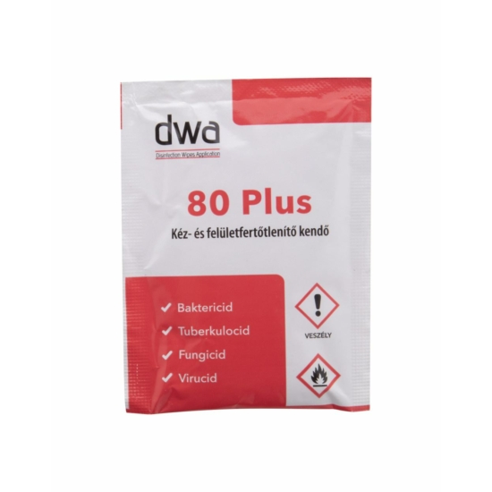 DWA 80 Plus fertőtlenítő kendő - 1db