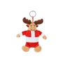 Kép 1/4 - Velin karácsonyi plüss kulcstartó, rénszarvas Kép 1/4 - Velin karácsonyi plüss kulcstartó, rénszarvas