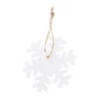 Kép 1/6 - Joulox RPET karácsonyfadísz, hópehely Kép 1/6 - Joulox RPET karácsonyfadísz, hópehely