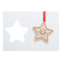 Kép 14/17 - TreeCard karácsonyi üdvözlőlap, csillag