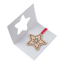 Kép 15/17 - TreeCard karácsonyi üdvözlőlap, csillag